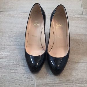 Christian Louboutin patent leather heels